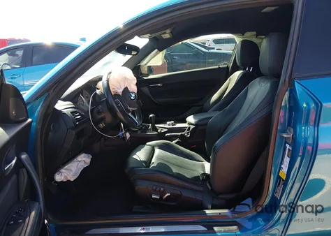 2017 BMW M2 из США, поврежденный, VIN WBS1H9C58HV786498